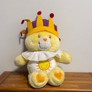 Vintage Talking Care Bear “King Funshine” bear